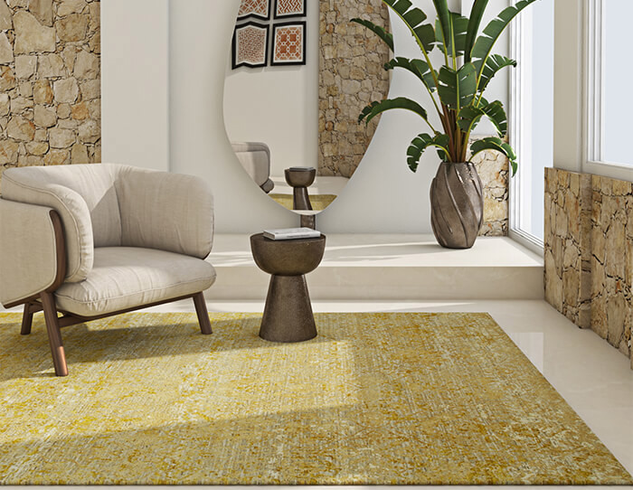 maximalist antique rugs collection