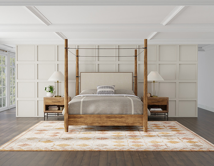 modern rugs for queen size bed