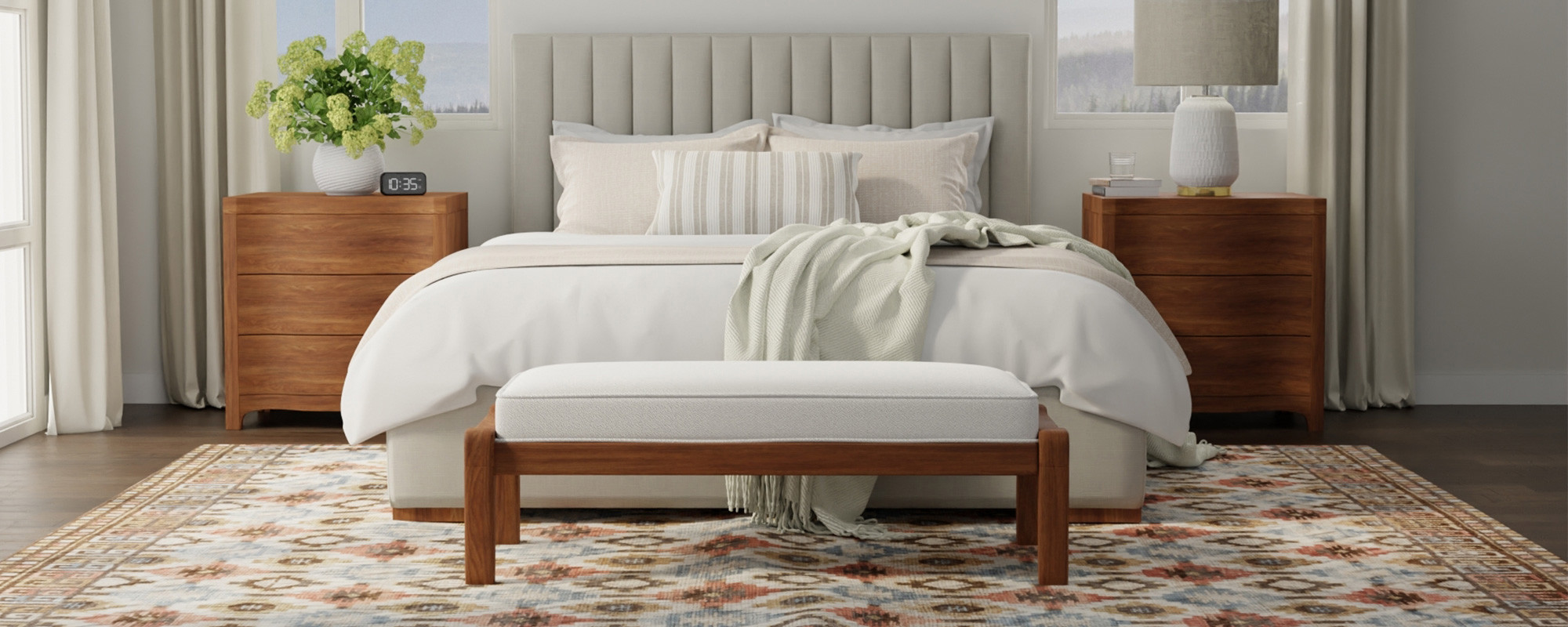 What Is the Perfect Rug Size for Queen Bed? A Complete Guide