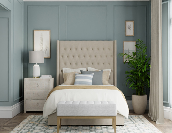 rug size for queen bed