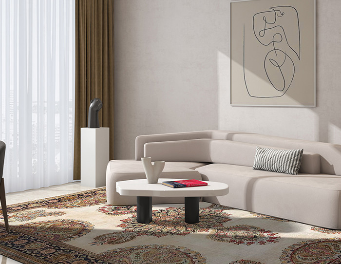 hand knotted silk rugs