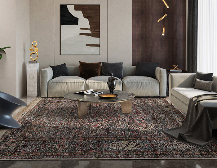 handmade silk rugs