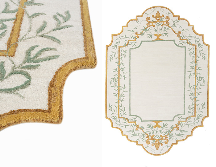 Garden Gate Rug of Tatiana de Nicolay Garden Gate Rug of Tatiana de Nicolay