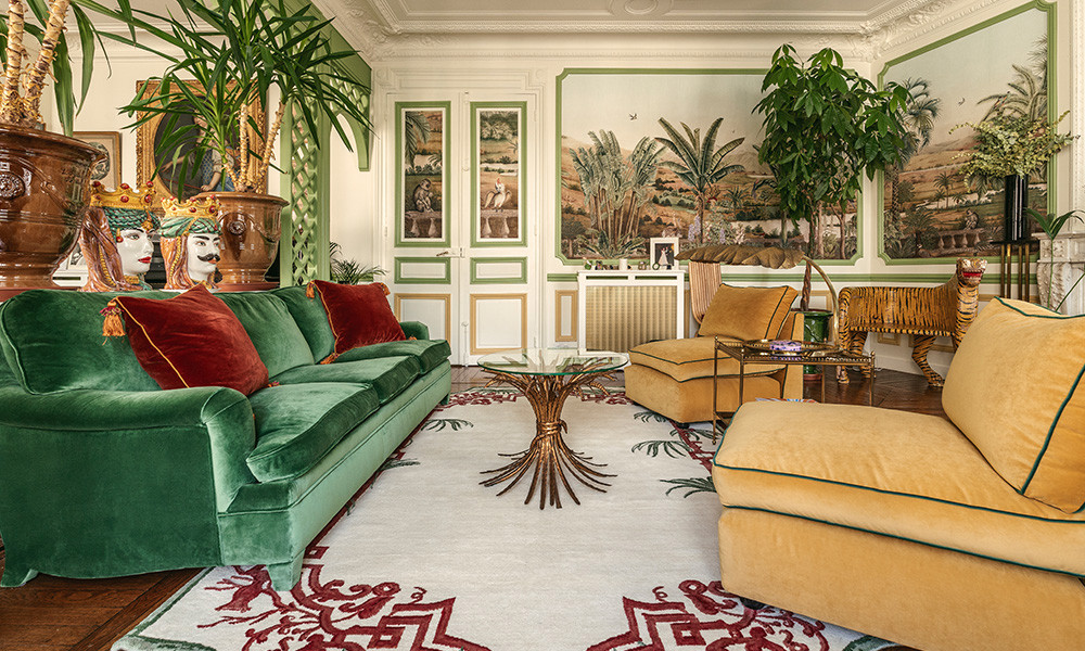Jardins du Monde: Designer Rug Collection Launch by Tatiana de Nicolay