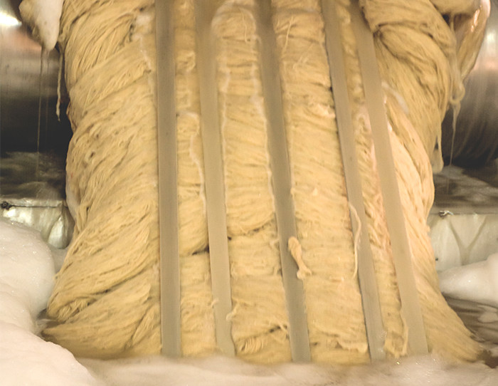 Raw Wool Washing Before Carpet Manufacturing