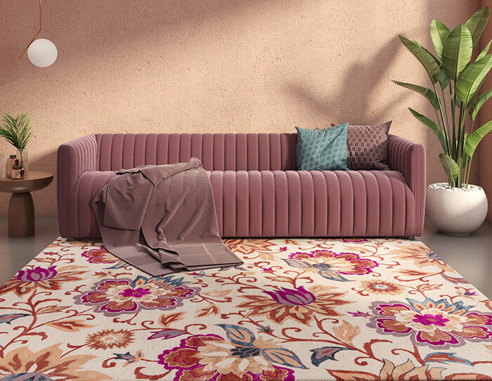 Floral Rugs A Symphony of Colors for Spring