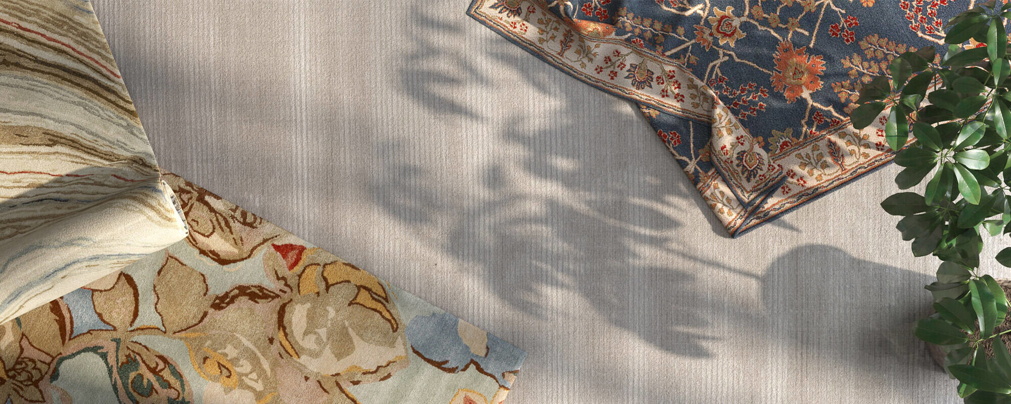 How to Lay an Area Rug Over Carpet