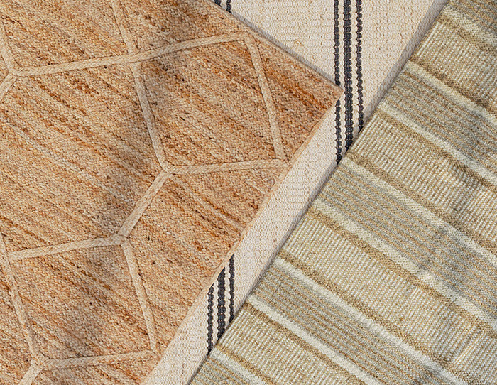 Jute rugs and carpets