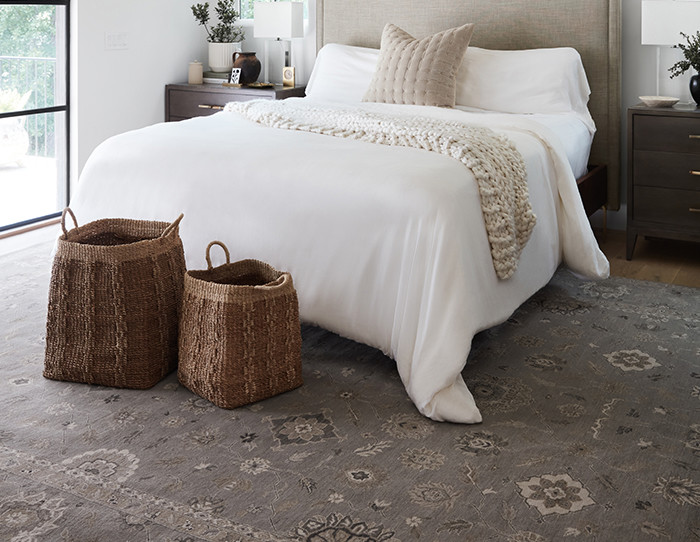 How to Place Rugs in the Living Room and Bedroom