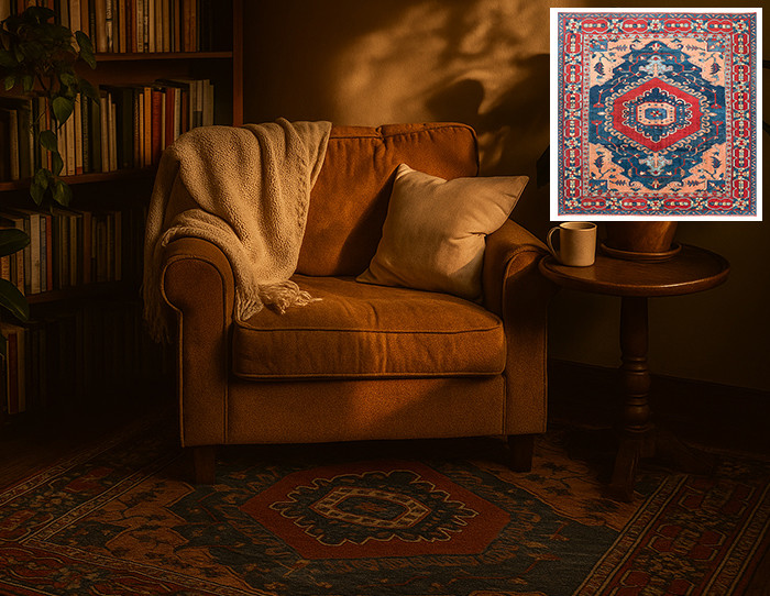 10 Ways to Decorate with Square Rugs (Placement & Sizing)