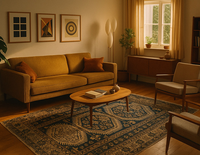 Vintage Rugs: The Easiest Way to Get Chic Retro Room Decor
