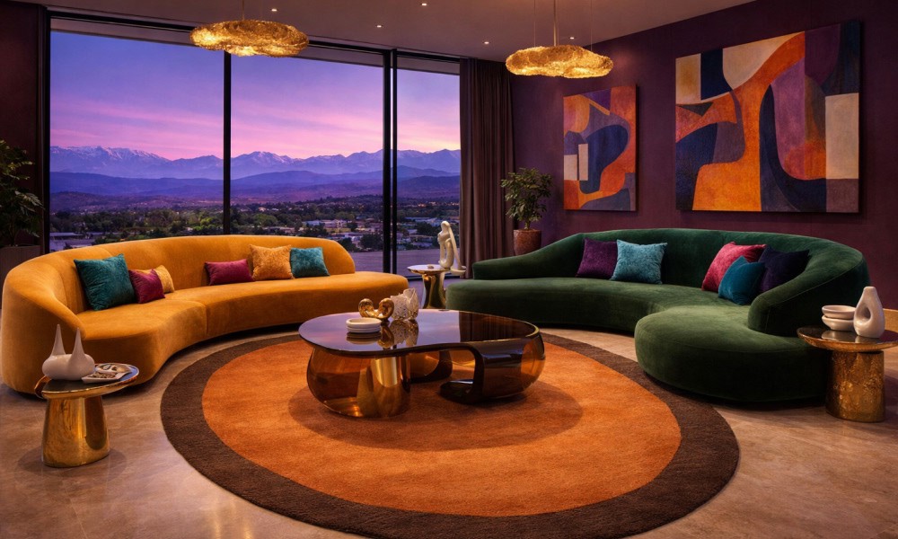 Rugs That Complement Curved Furniture: 2026 Decor Trend