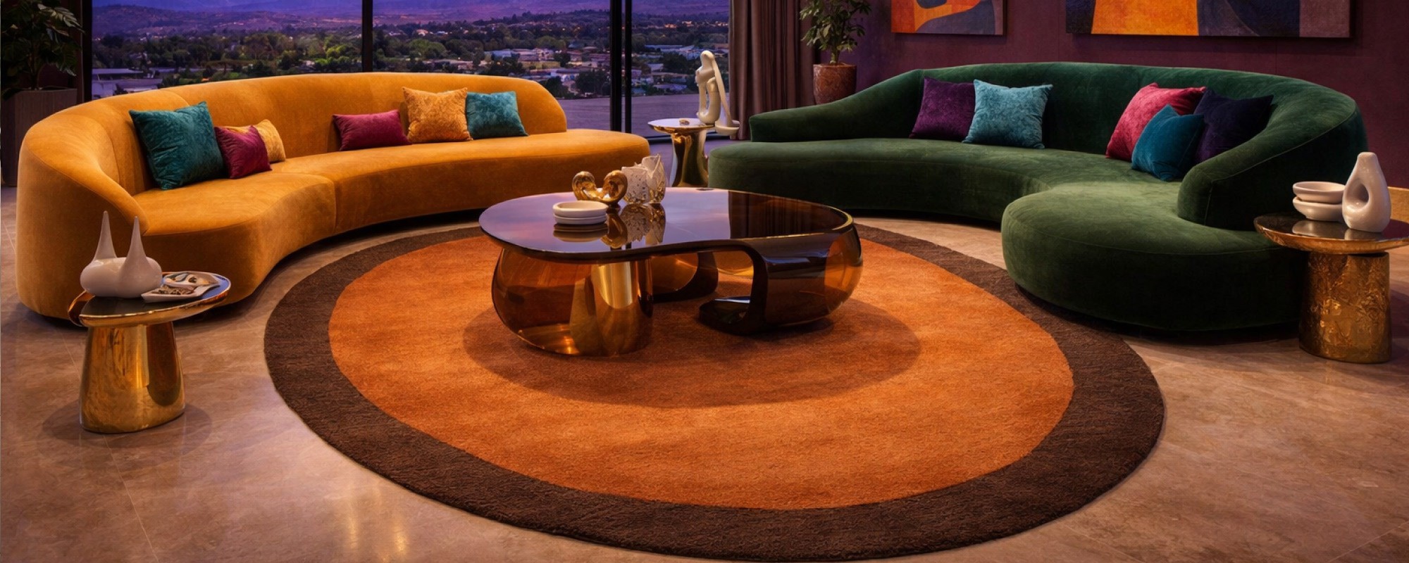Rugs That Complement Curved Furniture: 2026 Decor Trend