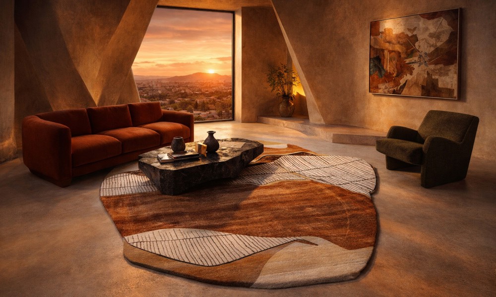 How the Right Rug Makes Odd-Shaped Rooms Feel Intentional?