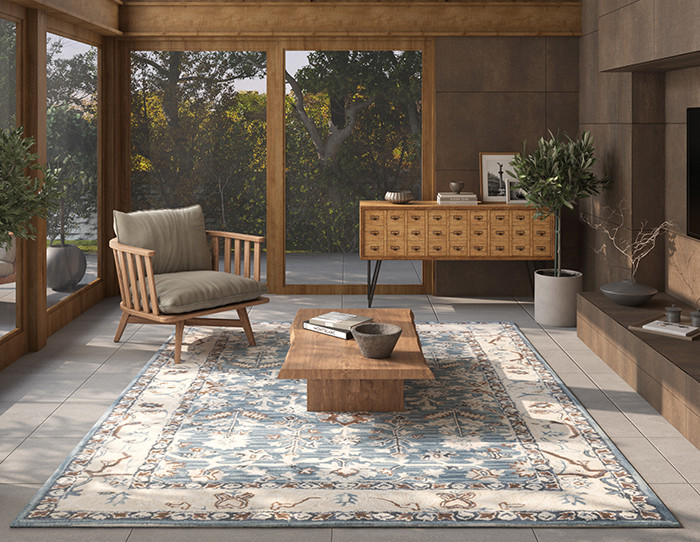 transitional tufted rugs