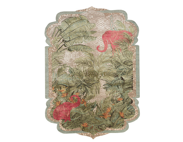 sage green rug