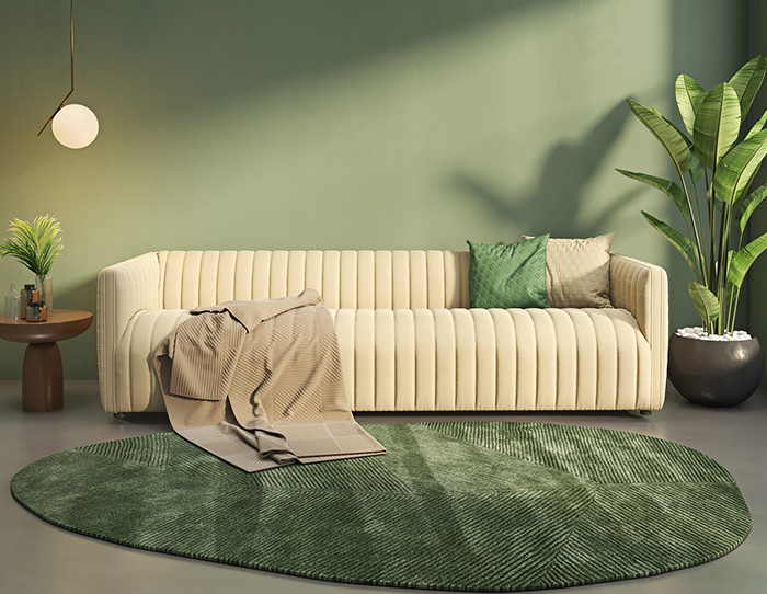 sage green area rug