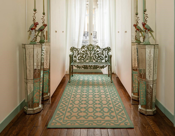 rugs with sage green​