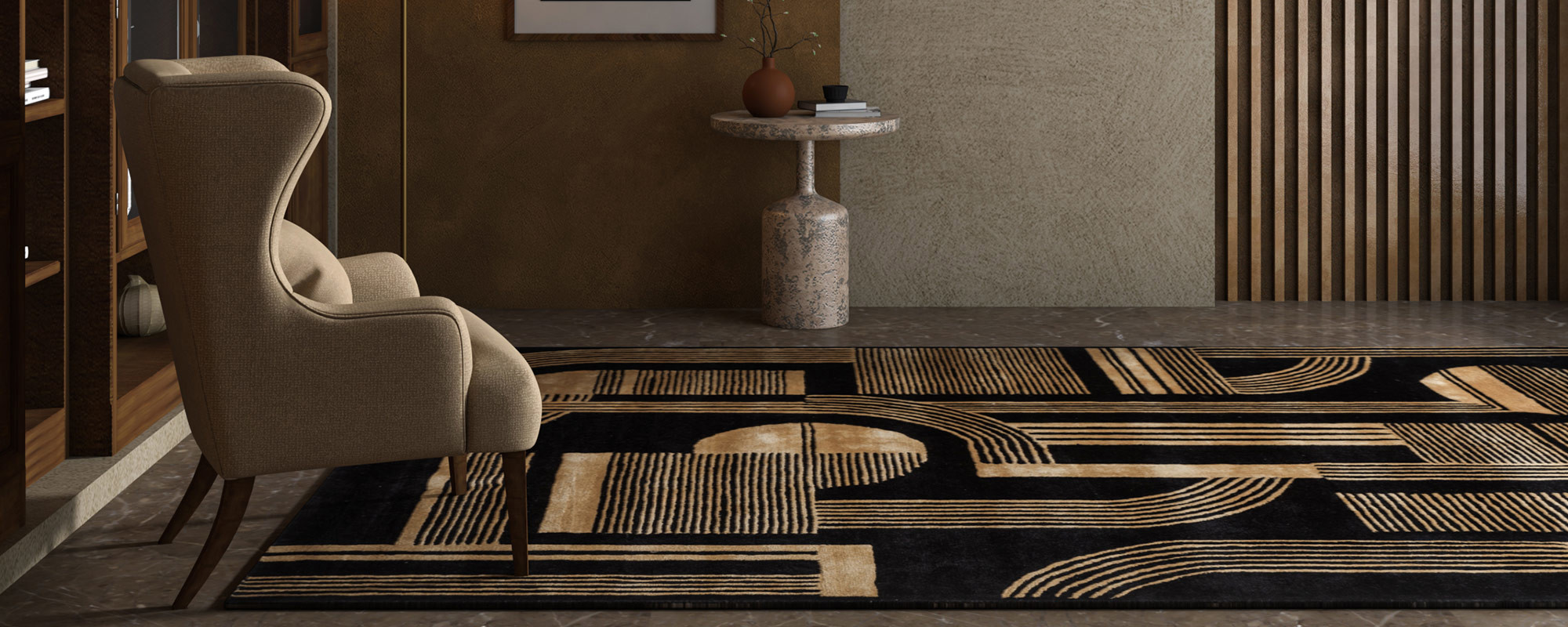Black Rugs Are the New Neutral—Top Designer Insights