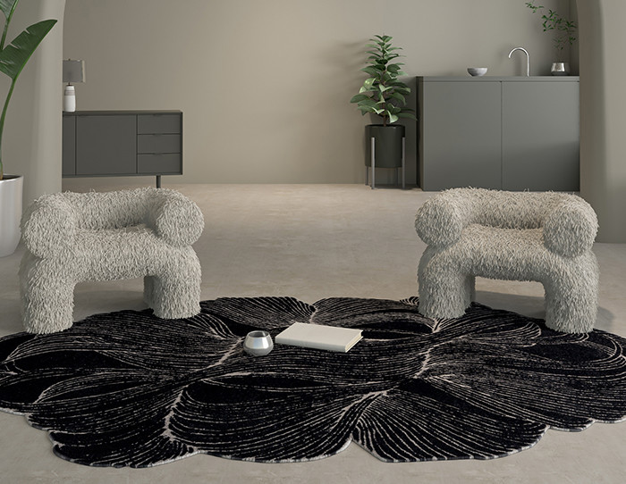 black rugs for living room