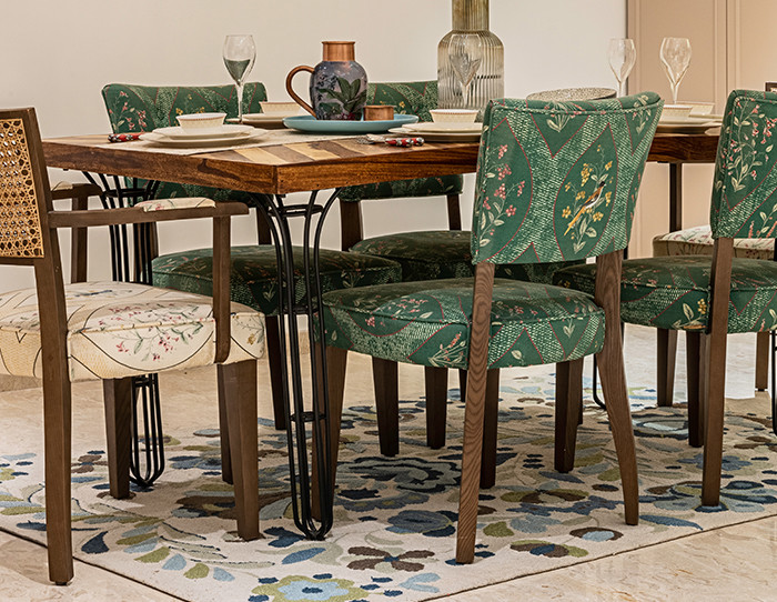 floral-rugs-for-dining-room