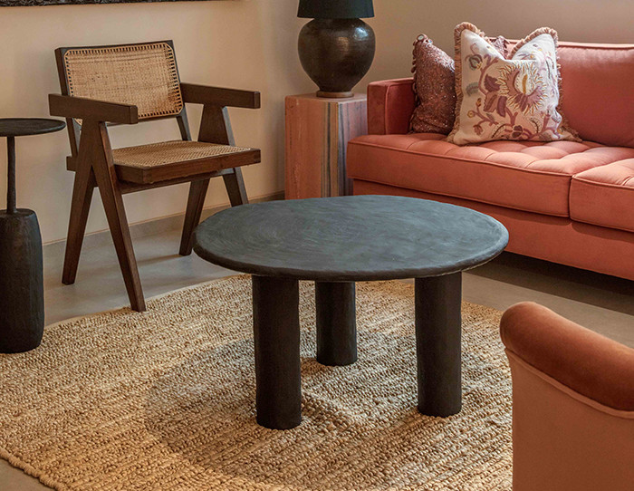earth tone living rooms