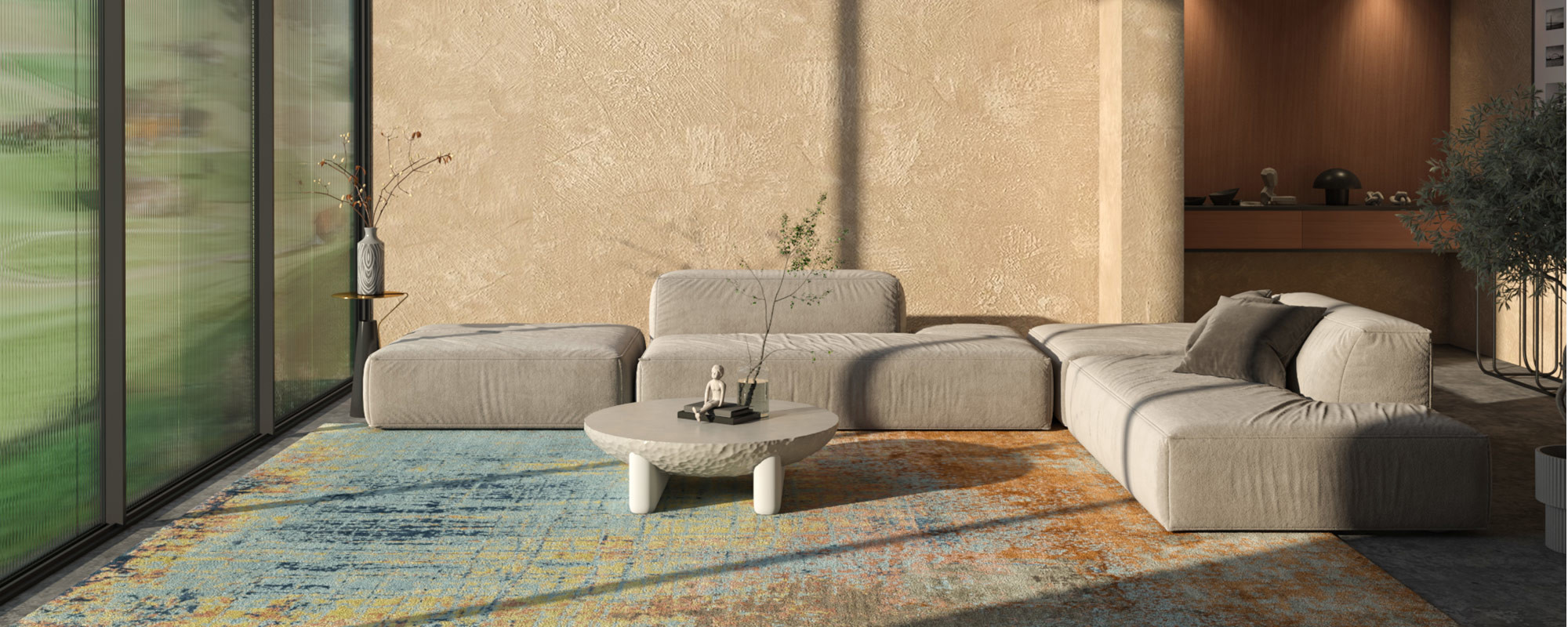 Why Gradient & Ombre Rugs Are the It-Girls of Modern Decor?
