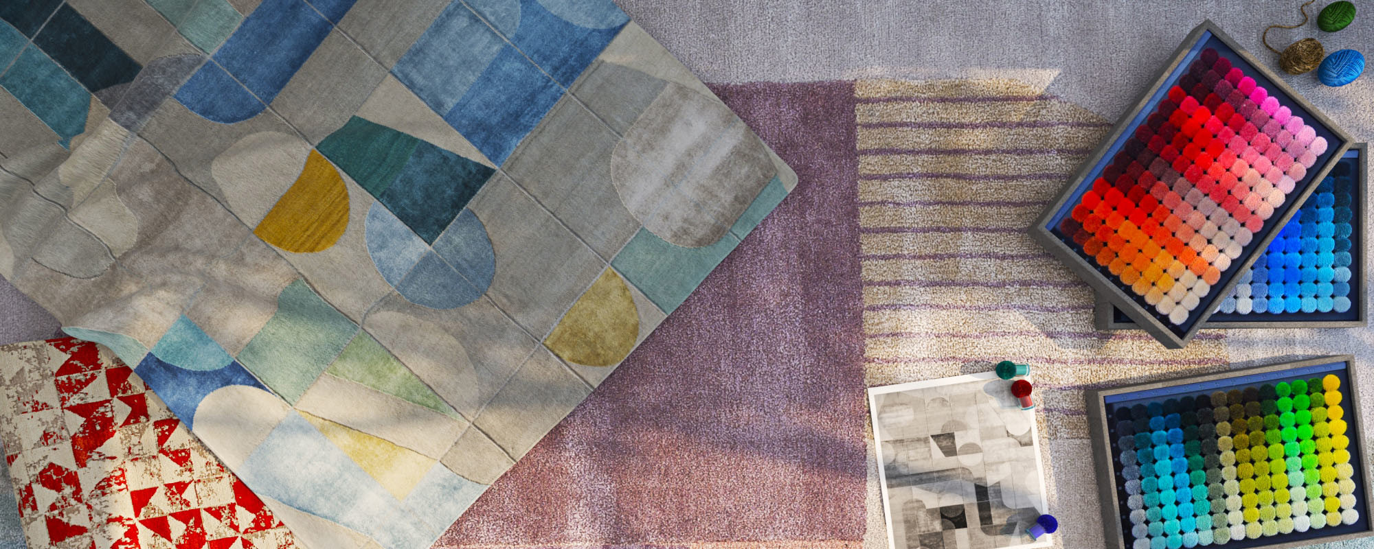 Mixing Neutrals & Color Pops: A Rug-Led Design Guide