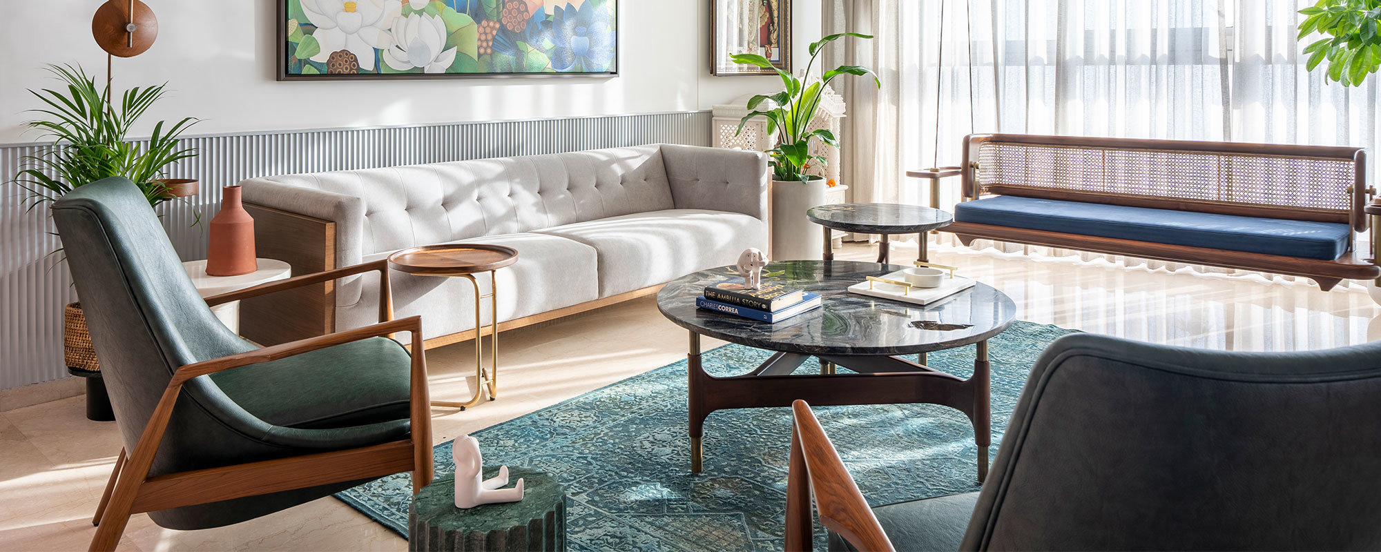 The Art of Penthouse Interior Design with Handmade Rugs