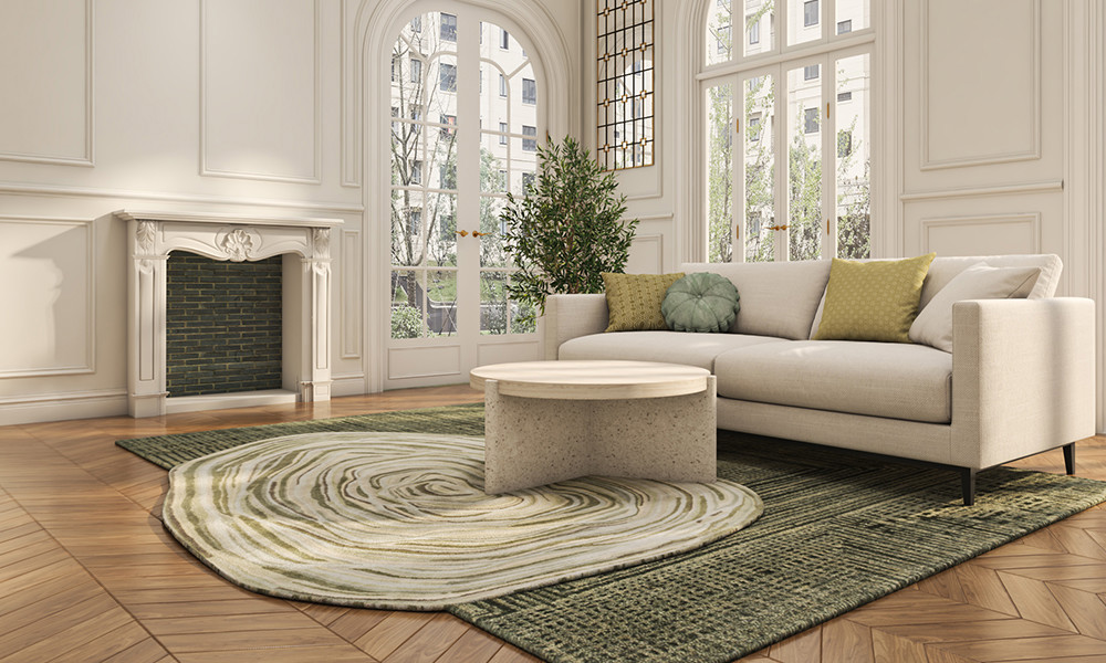 Why Every Interior Designer Is Betting on Green Rugs This Year