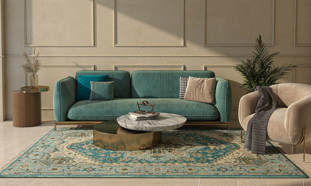 What Colours Rugs Go With Blue Sofa? Expert Style Guide