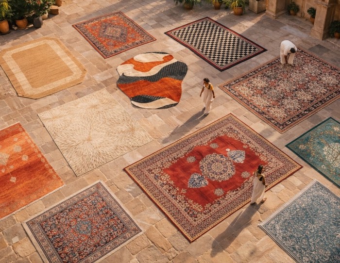 rugs and carpet styles from Jaipur Rugs