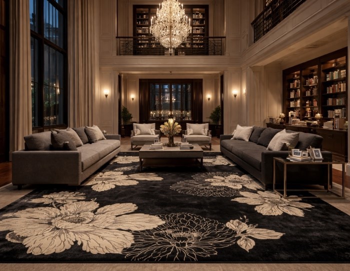 best rug for grand living room