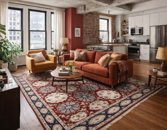 handmade rugs for small spaces