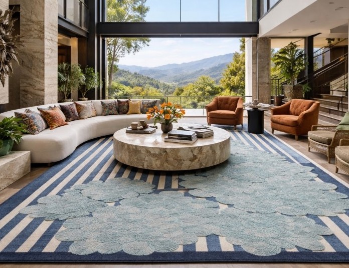 Tapis de fleur