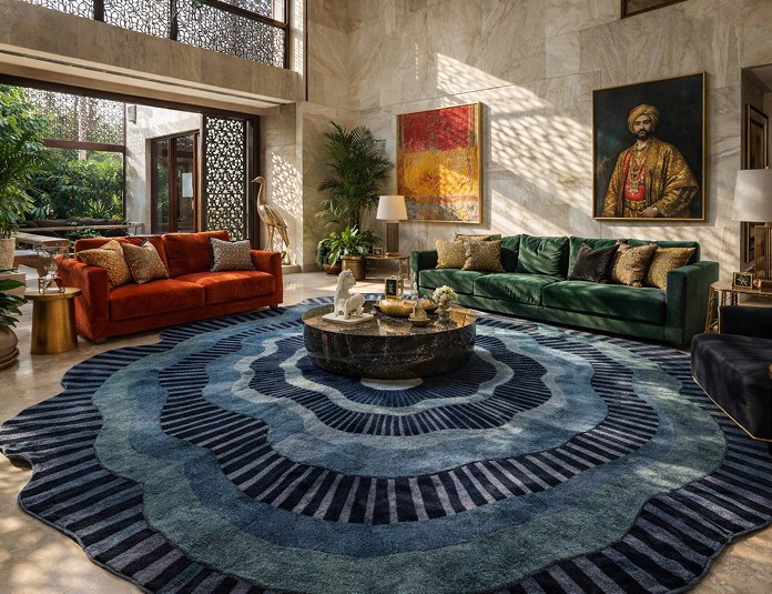 tapis tissés à la main