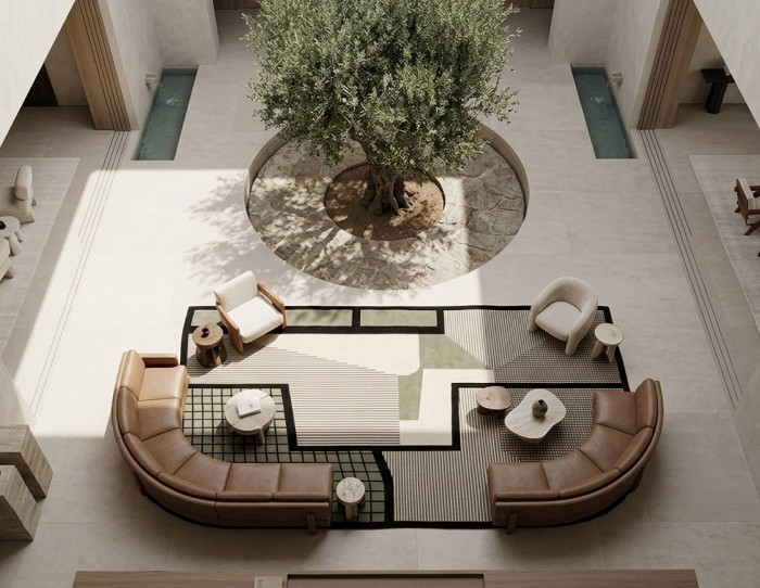 biophilic living room