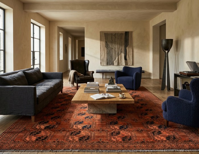 terracotta rug