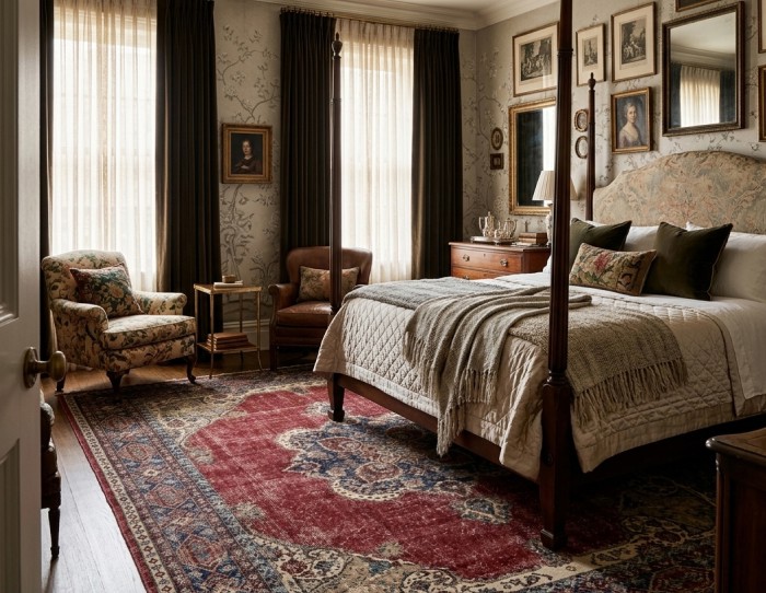 grandmillennial bedroom