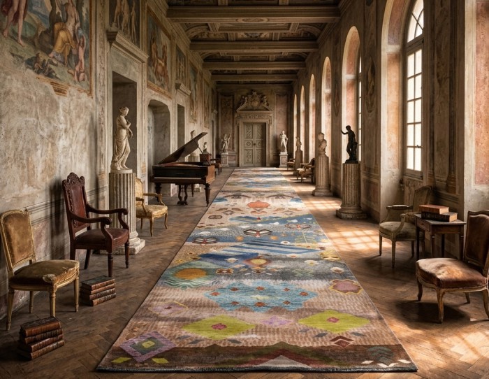 tapis de couloir au mètre