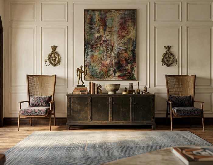 art deco rug