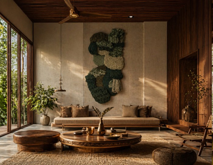 textile wall art
