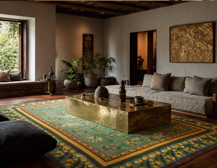 celadon rug