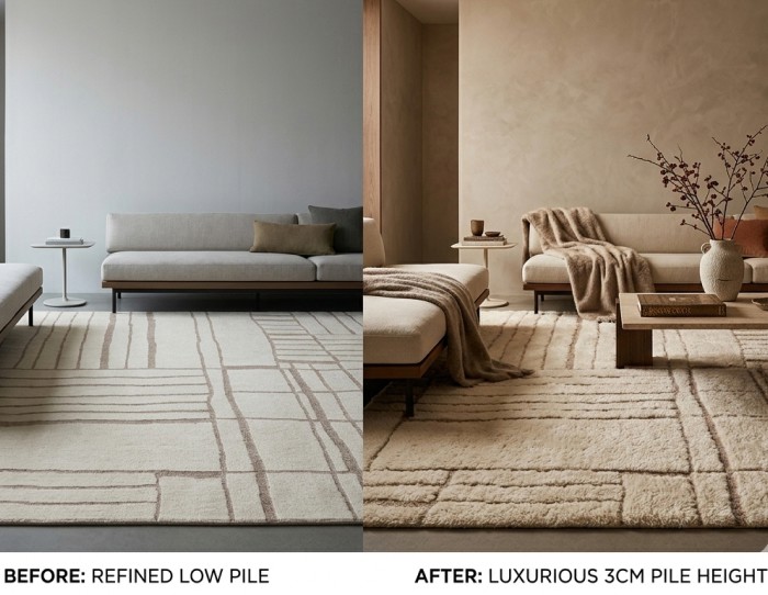 3cm rug