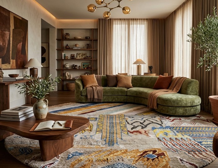 high pile rug