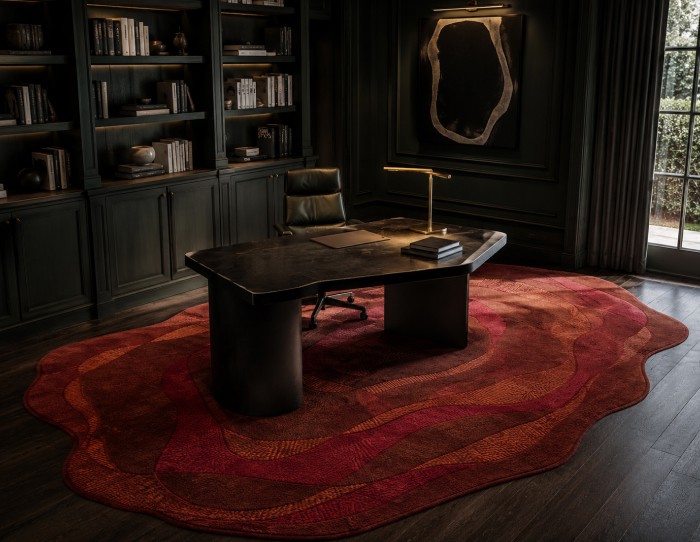 wool and viscose rugs