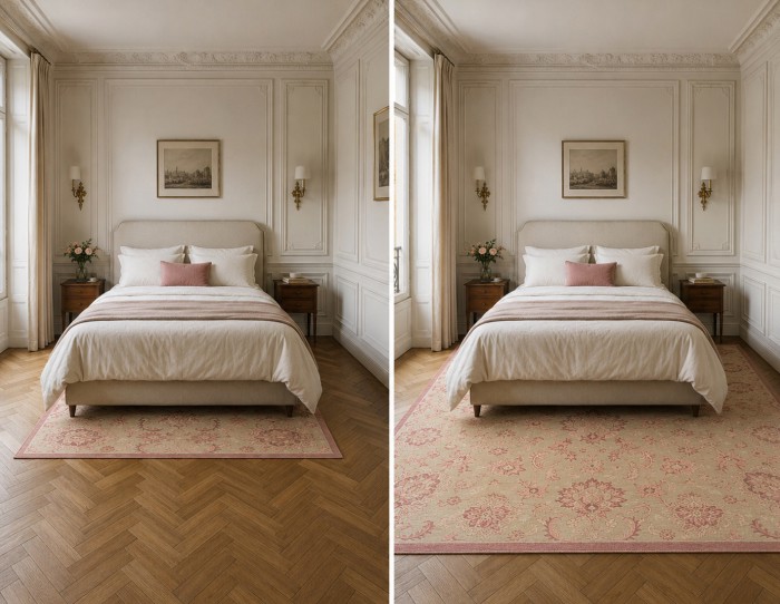tapis de chambre