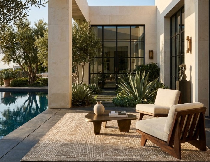 transitional rug