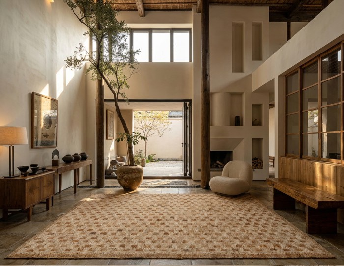 wabi sabi rug