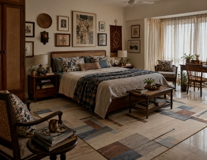 maximalist carpet decor